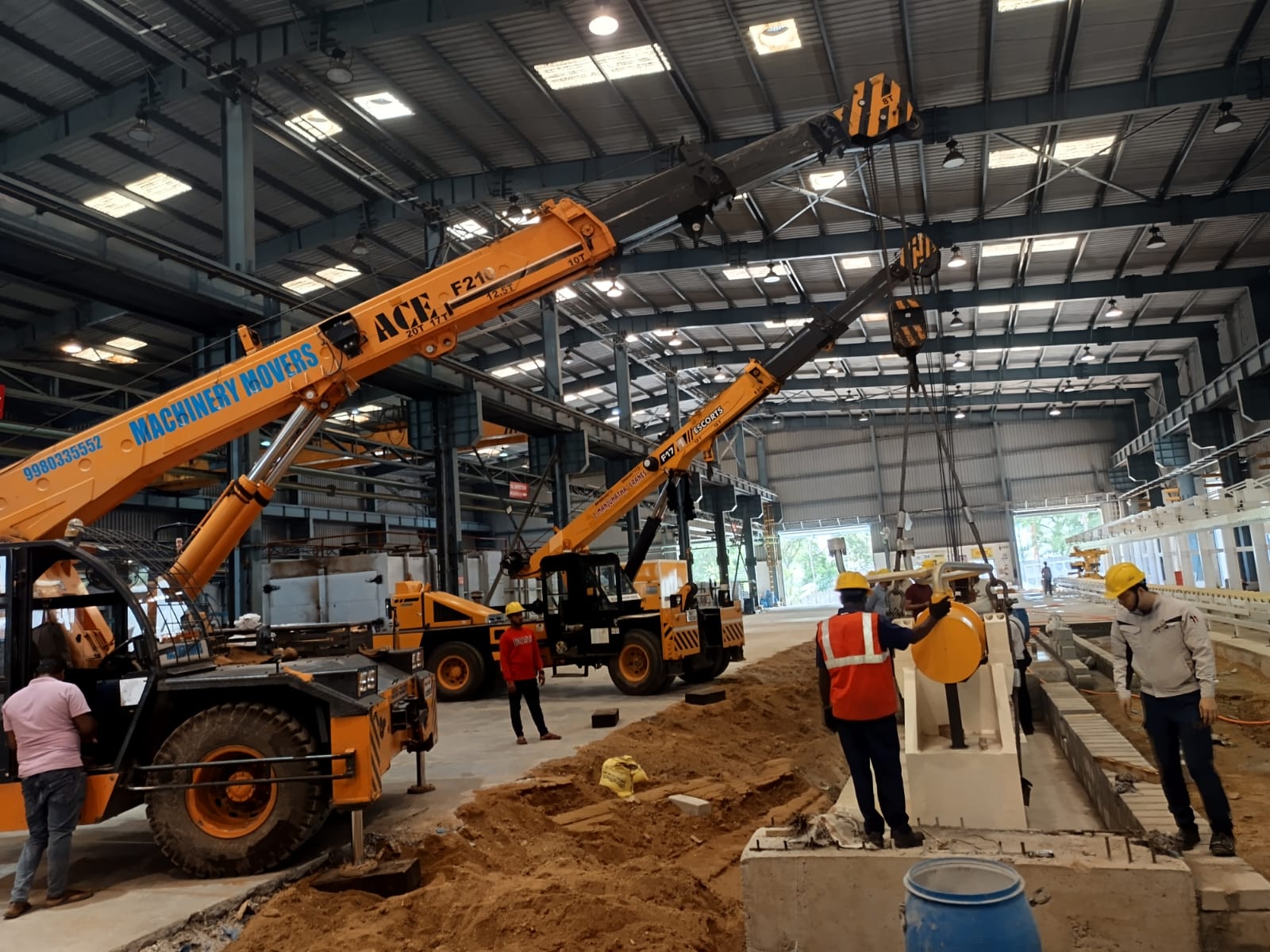 Loading Shifting Machine Heavy Machinery & Plant Movers in India | Machinery Movers